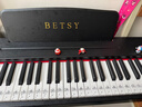贝琪（Betsy）B351电钢琴88键重锤成人儿童电子钢琴家用练习初学者专业考级钢琴 B351-重力度88键木纹黑 实拍图