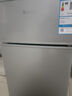 荣事达（Royalstar）小冰箱小型家用出租房双门一级能效宿舍冷藏冷冻两用节能电冰箱 38A122【一级能效】【三天不到1度电】银 实拍图