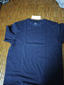 京东京造【已售300w件】男士t恤短袖男女同款衣服男装春夏打底衫 藏蓝 3XL 实拍图