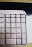 罗技（Logitech）MK251无线蓝牙键盘鼠标套装 办公商务笔记本电脑 数字键盘99键粉色键鼠套装（K251键盘+M196鼠标） 实拍图