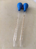 江玻玻璃刻度滴管胶头吸管滴管实验室移液管一次性取样管药水化妆品 玻璃刻度滴管10ml【带蓝吸球】 实拍图