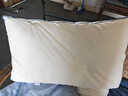 MIDO HOUSE铭都纯棉枕头低枕芯酒店单人一只整头枕趴睡矮枕头软枕蓝边超低枕 实拍图