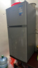 美的（Midea）112L两门小冰箱灰色双温小冰箱迷你家用宿舍租房灵活摆放节能低音深冷速冻 BCD-112CM 实拍图