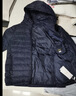 雪中飞秋冬季男士羽绒服轻薄短款连帽面包休闲轻便保暖防寒外套男女款 实拍图