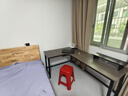 久丞家具转角电脑桌学生家用书桌双人书架一体组合桌卧室拐角L型电竞桌子 【加厚16mm桌面】灰橡木左转角 180x120x74cm 实拍图