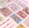 小麻薯爱心手账礼盒手帐咕卡套装早教益智DIY玩具礼盒送女孩生日礼物 实拍图