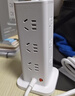 公牛（BULL）公牛立式插座 过载保护插排/插线板/接线板/宿舍家用 12位总控开关 全长1.6米 GNV-UL1012 白色 实拍图