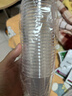 拜杰一次性杯子航空杯饮水杯啤酒白酒杯硬塑料茶杯八角杯200ML*50只 实拍图