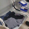 海澜之家（HLA）男士内裤男抗菌100%纯棉冰丝春夏季男生短裤四角平角大码裤衩裤头 【100%纯棉】15A抗菌-深灰/宝蓝/黑色 3条 2XL 180/105(150-170斤) 实拍图