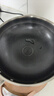 康巴赫炒锅不粘锅316L不锈钢炒菜锅32cm蜂窝平底煎炒锅电磁炉燃气灶通用 实拍图