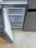 美的（Midea）慧鲜480升双变频一级能效十字四开门双开对开门超薄家用电冰箱风冷大容量国家补贴 BCD-480WSPZM(E) 实拍图