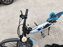 凤凰（Phoenix）儿童自行车山地车学生车脚踏车6-12-18岁童车 霸道 白蓝色 24寸 实拍图