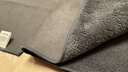 悦卡洗车毛巾擦车专用毛巾 鹿皮双面吸水麂皮绒抹布 30*40两条装-灰色 实拍图