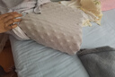 网易严选泰国进口乳胶枕头 93%含量天然原液乳胶枕米色天竺棉枕套 优眠款 实拍图