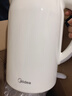 美的（Midea）电热水壶家用烧水壶煮水壶食品级304不锈钢 1.7升大容量0涂层无缝内胆开水壶泡茶 MK-SH17M301 实拍图