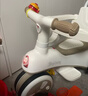 ANGI BABY儿童三轮车儿童脚踏车宝宝三轮车带刹车手推车轻便遛娃神器 【旗舰款】 卡其棕 六一儿童节礼物儿童三轮车手推车 实拍图