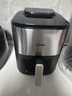 美的（Midea）空气炸锅蒸汽炎烤2.0免翻面26新款 0氟陶瓷涂层家用6.5L大容量可视窗口烤箱蒸烤一体MF-KZC6518 实拍图
