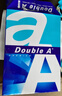 Double A 达伯埃复印纸学生办公用品打印纸可双面打印整箱批发多省免邮 A4 80克 整箱（5包） 实拍图