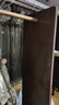 唯博思实木穿衣镜全身镜子落地镜一体家用卧室可旋转衣帽架多功能置物架 胡桃色【B58底盘款40cm】 实拍图