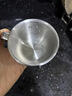爱贝迪拉（AIBEDILA）儿童水杯316L不锈钢敞口杯宝宝家用学饮杯婴幼儿喝水小杯子 萌兔 实拍图