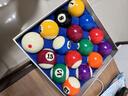 准度银奖台球子英式斯诺克国标台球子水晶球台球桌配件用品8A黑金刚 实拍图