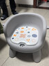 日康（rikang）宝宝餐椅 叫叫椅婴儿学坐椅多功能儿童吃饭餐桌 RK-X2009-5 灰色 实拍图