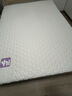 南极人（Nanjiren）乳胶记忆棉床垫1.5米x2米家用软垫榻榻米床褥垫学生宿舍单人垫子 单边款-HL烫画-紫色【厚约6cm】 双人床-150x200cm【抗压回弹】 实拍图