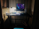 奥伦福特  电脑桌台式家用电竞游戏桌办公书桌简约书房写字桌子 碳纤维纹路单桌-80*60 升级款电竞桌 实拍图