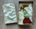 万玉堂琉璃玉葫芦摆件珐琅彩工艺品家居客厅玄关电视酒柜乔迁礼品青玉 实拍图