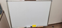 AUCS50*70cm白板写字板挂式悬挂挂墙黑板家用贴墙教学墙面 磁吸磁性办公会议室教室小白板黑板J5070L 实拍图