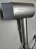 美的（Midea）5亿等离子护发电吹风 家用负离子护发吹风筒 1800W大功率快干便携吹风机 FJ308银 节日/生日礼物 实拍图