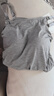 芬也（FENYE）哺乳吊带背心春秋免穿内衣莫代尔产后喂奶可外穿上衣009灰L 实拍图