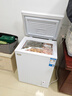 荣事达（Royalstar）小冰柜家用小型冷冻保鲜迷你冷藏商用卧式冷柜单用储母乳柜节能省电 【一级节能 全国联保】单温 128L 实拍图
