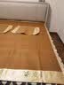 俞兆林（YUZHAOLIN）日系艾草藤席驱蚊席子凉席冰丝席竹席加厚单人学生宿舍夏天可折叠 艾草饼干花-单面席 60*120cm单席（窄边款无艾草绣花） 实拍图