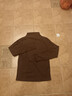 秋冬新款长袖t恤女修身显瘦打底衫内搭上衣高级感欧货 愚仁1045咖啡色 XL 实拍图