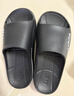 回力厚底防滑男女士凉拖室内外穿软底洗澡浴室拖鞋HL0212黑色40-41 实拍图