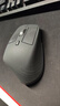 罗技（Logitech）大师系列 MX Master 3S 无线蓝牙鼠标 人体工学 办公 静音鼠标 高端 石墨黑 带无线接收器 实拍图