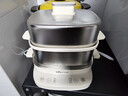 小熊（Bear）煮蛋器 蒸蛋器 自动断电不锈钢 大闸蟹电蒸锅小型2-3人用 智能早餐机神器 ZDQ-E12L6  实拍图