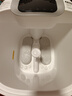 飞利浦（PHILIPS）泡脚桶躺泡免洗电动按摩足浴盆UV杀菌小白桶智能恒温加热软胶泡脚盆3222F 节日生日实用礼物 实拍图