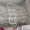 安美尚(ams)透明餐饮口罩 双面防雾食品级材质 50只防飞沫微笑厨房厨师酒店餐厅食堂卫生专用一次性塑料口罩 实拍图
