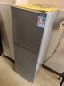 新飞冰箱小型租房用 一级能效冷 藏冷冻两用1-2人家用小冰箱 出租房双门电冰箱办公室两门 26年旗舰 90A142一级能效【旗舰升级】银 实拍图