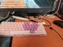 Wooting60HEv2磁轴键盘pcb满改wootingHE+键盘正品铝厂三角洲打瓦罗兰特CSGO键盘八宝轴磁玉轴职业赛键盘 60HE V2满改鼓动版【粉水晶粉蝶心】 实拍图