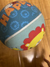 费雪（Fisher-Price）儿童玩具球17cm 小皮球拍拍球幼儿园橡胶篮球老虎生日礼物礼品 实拍图
