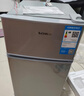 志高（CHIGO）小冰箱迷你小型家用冷藏冷冻两用宿舍出租房用双门办公室电冰箱节能省电 【一级能效】82L银色【全国联保丨节能省电】 实拍图