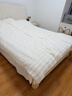 京东京造加厚兔毛绒感四件套 A类双面绒牛奶绒床单被套枕套保暖秋冬季单人双人床品奶油白1.5m床 实拍图