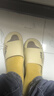 回力运动拖鞋男浴室内户外减震防滑厚底凉拖鞋HL39651黑黄色42-43码 实拍图