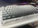 重力星球破茧75机械键盘电竞游戏无线有线蓝牙三模gasket客制化侧刻键盘 GS K1 渐变白 实拍图