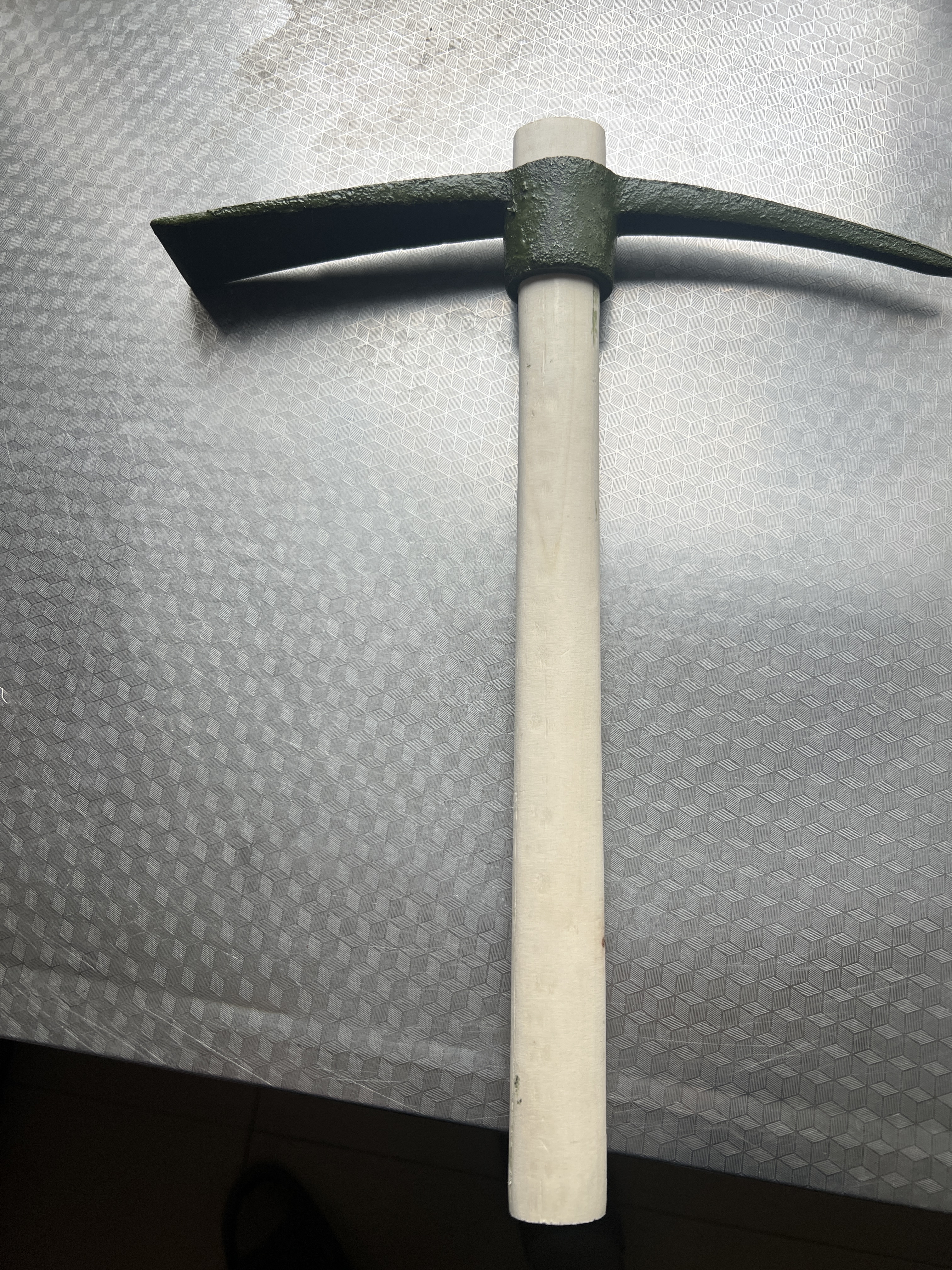 锋上锰钢双头洋镐 农用开沟挖土镐铁路多功能户外扁尖钢镐农具十字镐 实拍图