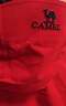 骆驼（CAMEL）三防冲锋衣户外登山服防风防水防污三合一运动外套 AD12263514X,抓绒内胆耀眼红男女 L 实拍图