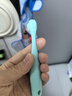 MDB儿童牙刷万毛软毛超细小头卡通乳牙刷婴儿幼儿宝宝1-2-3-6岁 蓝色+绿色万毛牙刷 实拍图